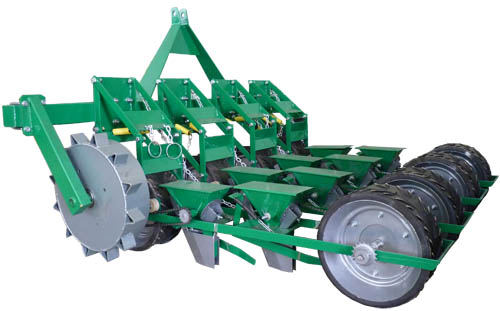 SOM-8 seeder for small seeded vegetables